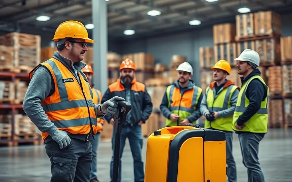 Curso Instrutor de Paleteira Elétrica