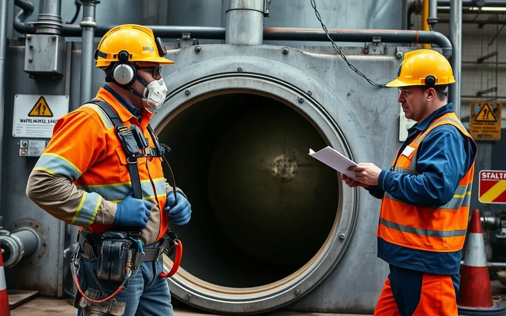 Espaço Confinado Trabalhadores e Vigias