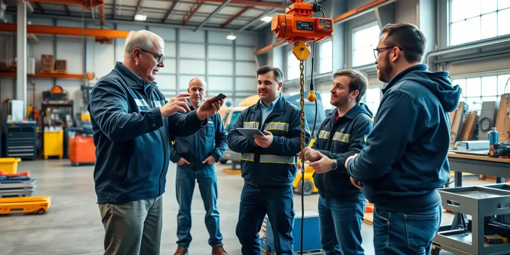 Curso Operador de Talha Elétrica